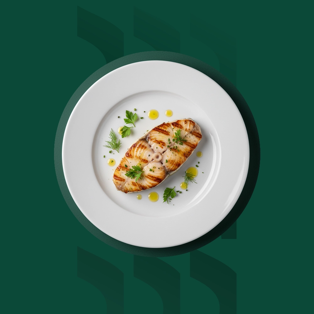 Posta de Garoupa na Brasa